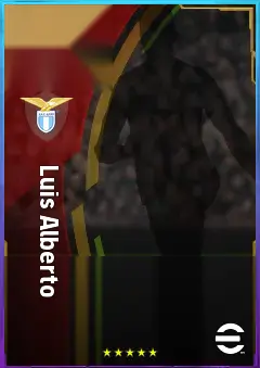 Luis Alberto eFootball 2026 player card, 81 OVR CMF