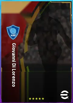 Giovanni Di Lorenzo eFootball 2026 player card, 82 OVR RB