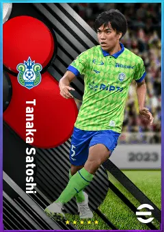 Tanaka Satoshi eFootball 2026 player card, 76 OVR DMF