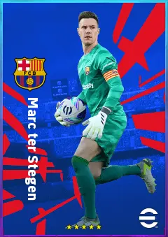 Marc ter Stegen eFootball 2026 player card, 84 OVR GK