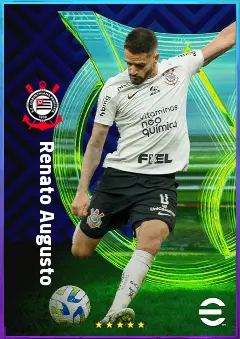 Renato Augusto eFootball 2026 player card, 80 OVR CMF