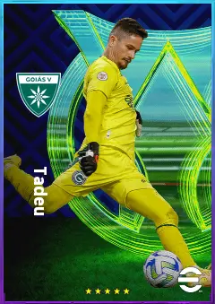 Tadeu eFootball 2026 player card, 81 OVR GK