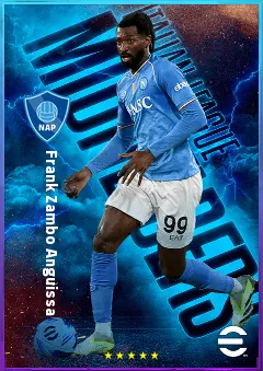 Frank Zambo Anguissa eFootball 2026 player card, 82 OVR CMF