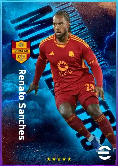 Renato Sanches eFootball 2026 player card, 81 OVR CMF