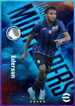 Éderson eFootball 2026 player card, 81 OVR CMF