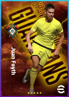 Juan Foyth eFootball 2026 player card, 82 OVR RB