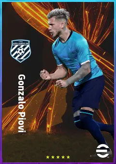Gonzalo Piovi eFootball 2026 player card, 79 OVR LB