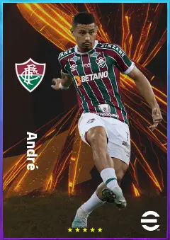 André eFootball 2026 player card, 82 OVR DMF