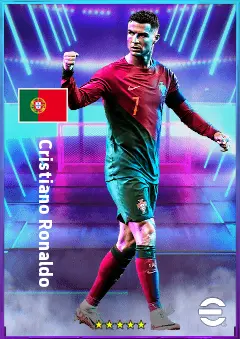 Cristiano Ronaldo eFootball 2026 player card, 84 OVR CF