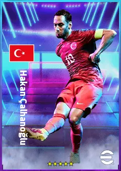 Hakan Çalhanoğlu eFootball 2026 player card, 83 OVR CMF