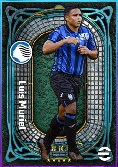 Luis Muriel eFootball 2026 player card, 80 OVR CF
