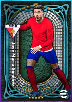 José María Giménez eFootball 2026 player card, 83 OVR CB