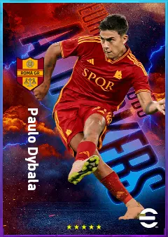 Paulo Dybala eFootball 2026 player card, 83 OVR SS