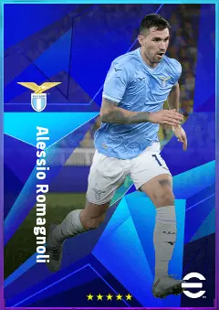 Alessio Romagnoli eFootball 2026 player card, 82 OVR CB