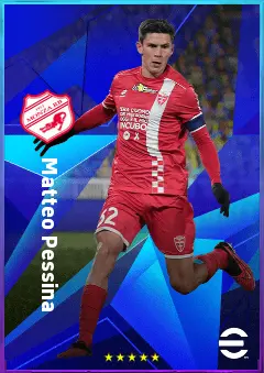 Matteo Pessina eFootball 2026 player card, 81 OVR CMF