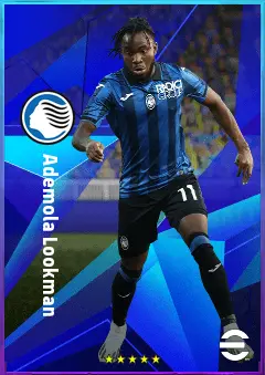 Ademola Lookman eFootball 2026 player card, 83 OVR SS