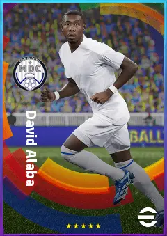 David Alaba eFootball 2026 player card, 84 OVR CB