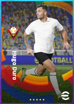 Hugo Duro eFootball 2026 player card, 79 OVR CF
