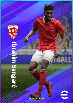 Ibrahim Sangaré eFootball 2026 player card, 82 OVR DMF