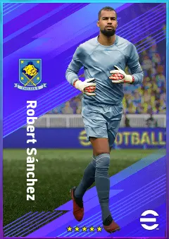 Robert Sánchez eFootball 2026 player card, 82 OVR GK