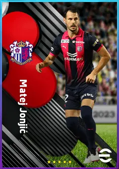 Matej Jonjić eFootball 2026 player card, 78 OVR CB