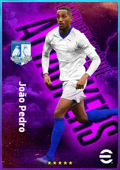João Pedro eFootball 2026 player card, 81 OVR CF