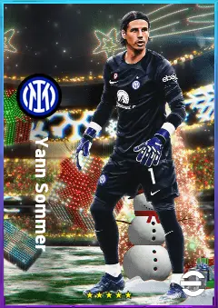 Yann Sommer eFootball 2026 player card, 82 OVR GK