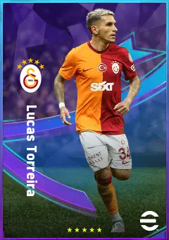 Lucas Torreira eFootball 2026 player card, 81 OVR DMF