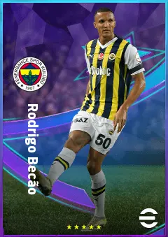 Rodrigo Becão eFootball 2026 player card, 81 OVR CB