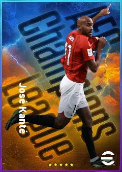 José Kanté eFootball 2026 player card, 76 OVR CF