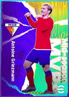 Antoine Griezmann eFootball 2026 player card, 84 OVR SS