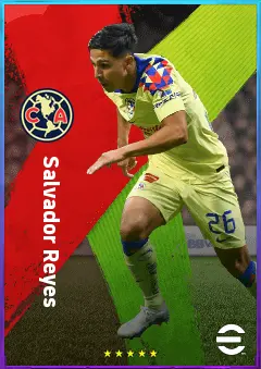 Salvador Reyes eFootball 2026 player card, 78 OVR LB