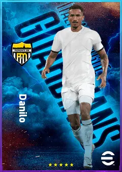 Danilo eFootball 2026 player card, 82 OVR RB