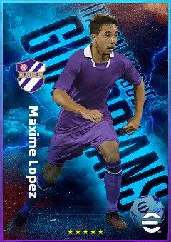 Maxime Lopez eFootball 2026 player card, 81 OVR DMF