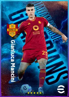 Gianluca Mancini eFootball 2026 player card, 81 OVR CB