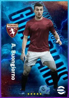A. Buongiorno eFootball 2026 player card, 81 OVR CB