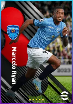 Marcelo Ryan eFootball 2026 player card, 77 OVR CF