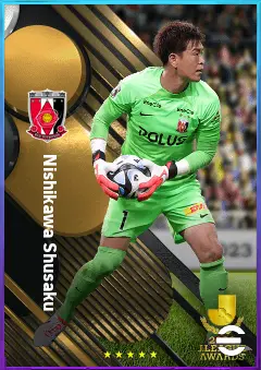 Nishikawa Shusaku eFootball 2026 player card, 79 OVR GK