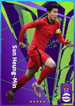 Son Heung-Min eFootball 2026 player card, 84 OVR CF