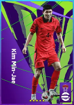 Kim Min-Jae eFootball 2026 player card, 84 OVR CB