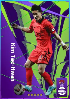 Kim Tae-Hwan eFootball 2026 player card, 76 OVR RB
