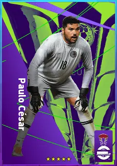 Paulo César eFootball 2026 player card, 75 OVR GK