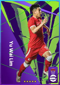 Yu Wai Lim eFootball 2026 player card, 76 OVR CB