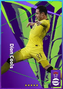 Dion Cools eFootball 2026 player card, 78 OVR CB