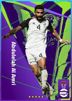 Abdulelah Al Amri eFootball 2026 player card, 79 OVR CB