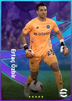 Ertaç Özbir eFootball 2026 player card, 78 OVR GK