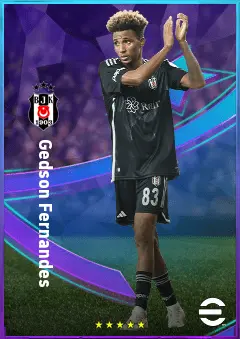 Gedson Fernandes eFootball 2026 player card, 81 OVR CMF