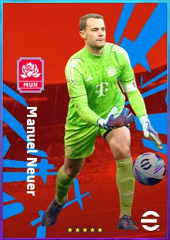 Manuel Neuer eFootball 2026 player card, 85 OVR GK