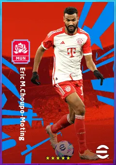 Eric M.Choupo-Moting eFootball 2026 player card, 81 OVR CF