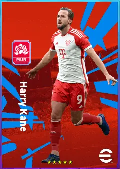 Harry Kane eFootball 2026 player card, 84 OVR CF